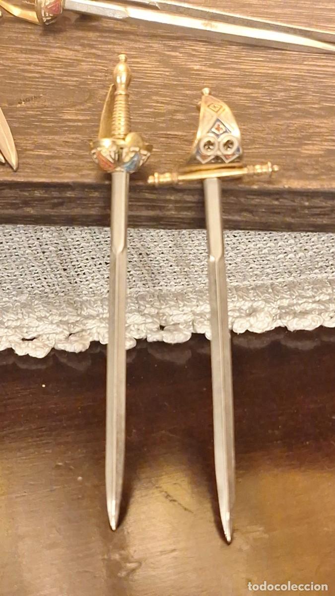 Antig&uuml;edades: 6 Peque&ntilde;as REPLICAS de ESPADAS TOLEDANAS - Foto 4