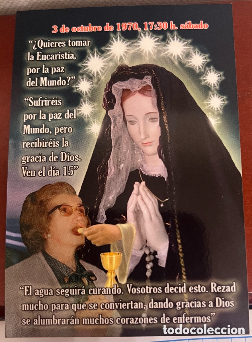 Antig&uuml;edades: VIRGEN DE UMBE CALENDARIO - Foto 2