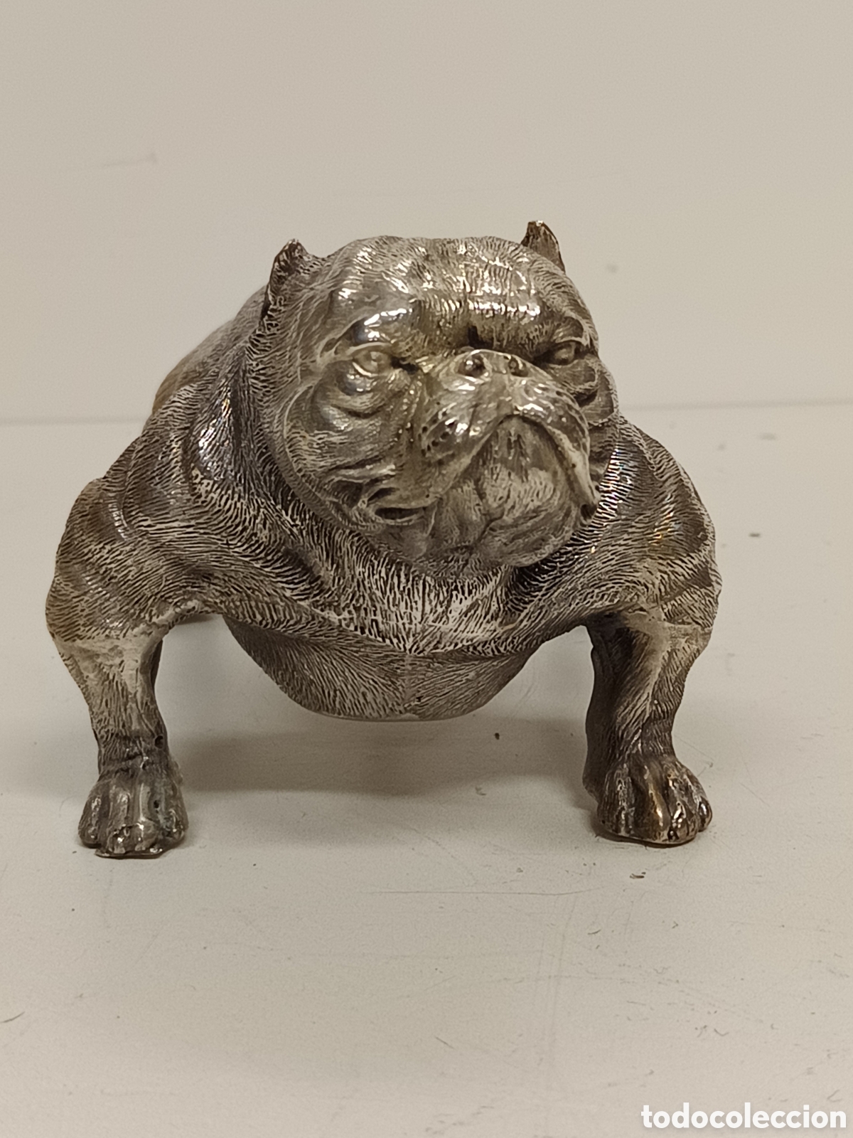 Antig&uuml;edades: Figura perro American Bully - Foto 3