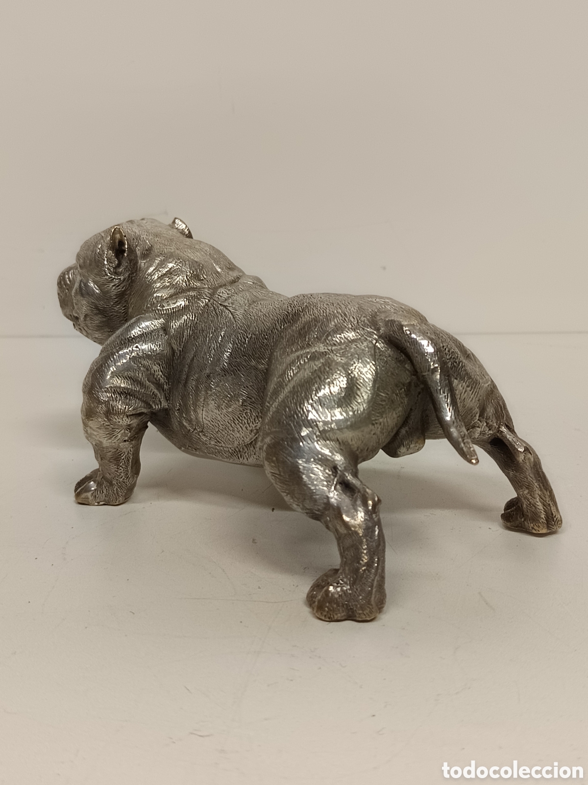 Antig&uuml;edades: Figura perro American Bully - Foto 4