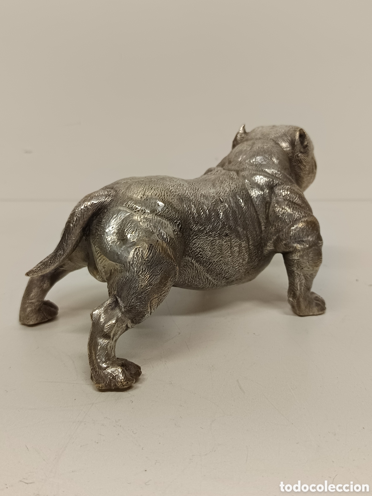 Antig&uuml;edades: Figura perro American Bully - Foto 5