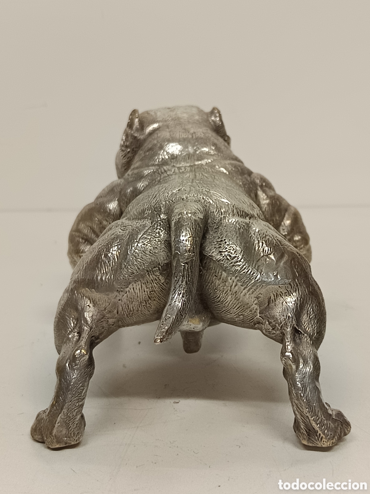 Antig&uuml;edades: Figura perro American Bully - Foto 6