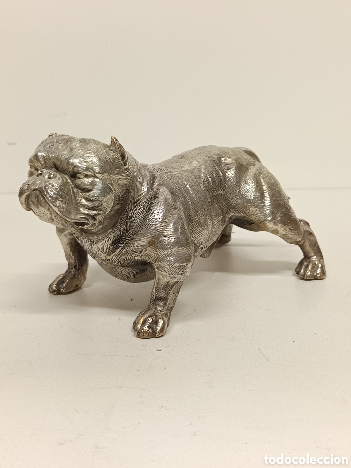 Antig&uuml;edades: Figura perro American Bully - Foto 1
