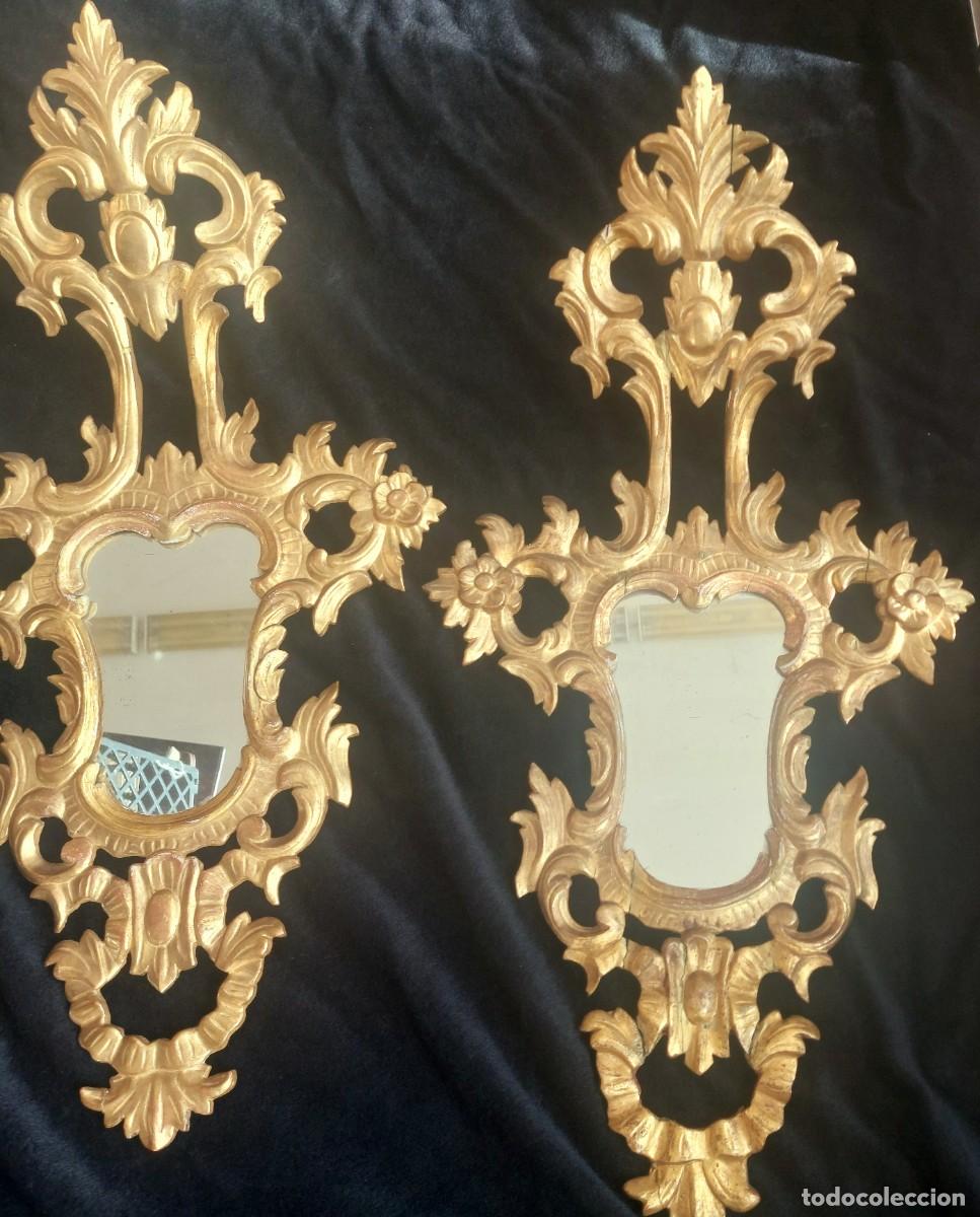 Antig&uuml;edades: Pareja de cornucopias estilo Luis XV - Foto 2