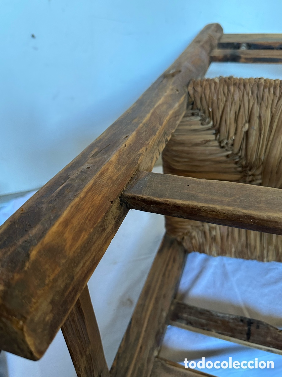 Antig&uuml;edades: Silla r&uacute;stica aragonesa - Foto 7