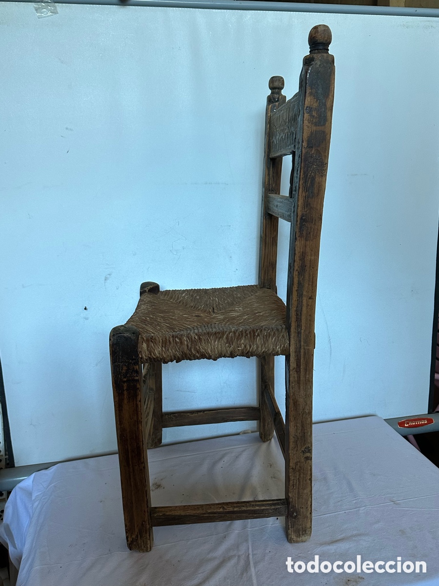 Antig&uuml;edades: Silla r&uacute;stica aragonesa - Foto 10