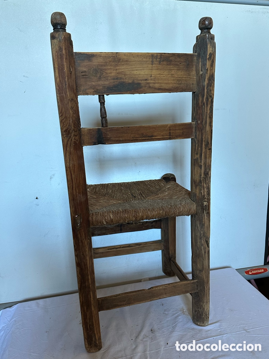 Antig&uuml;edades: Silla r&uacute;stica aragonesa - Foto 11
