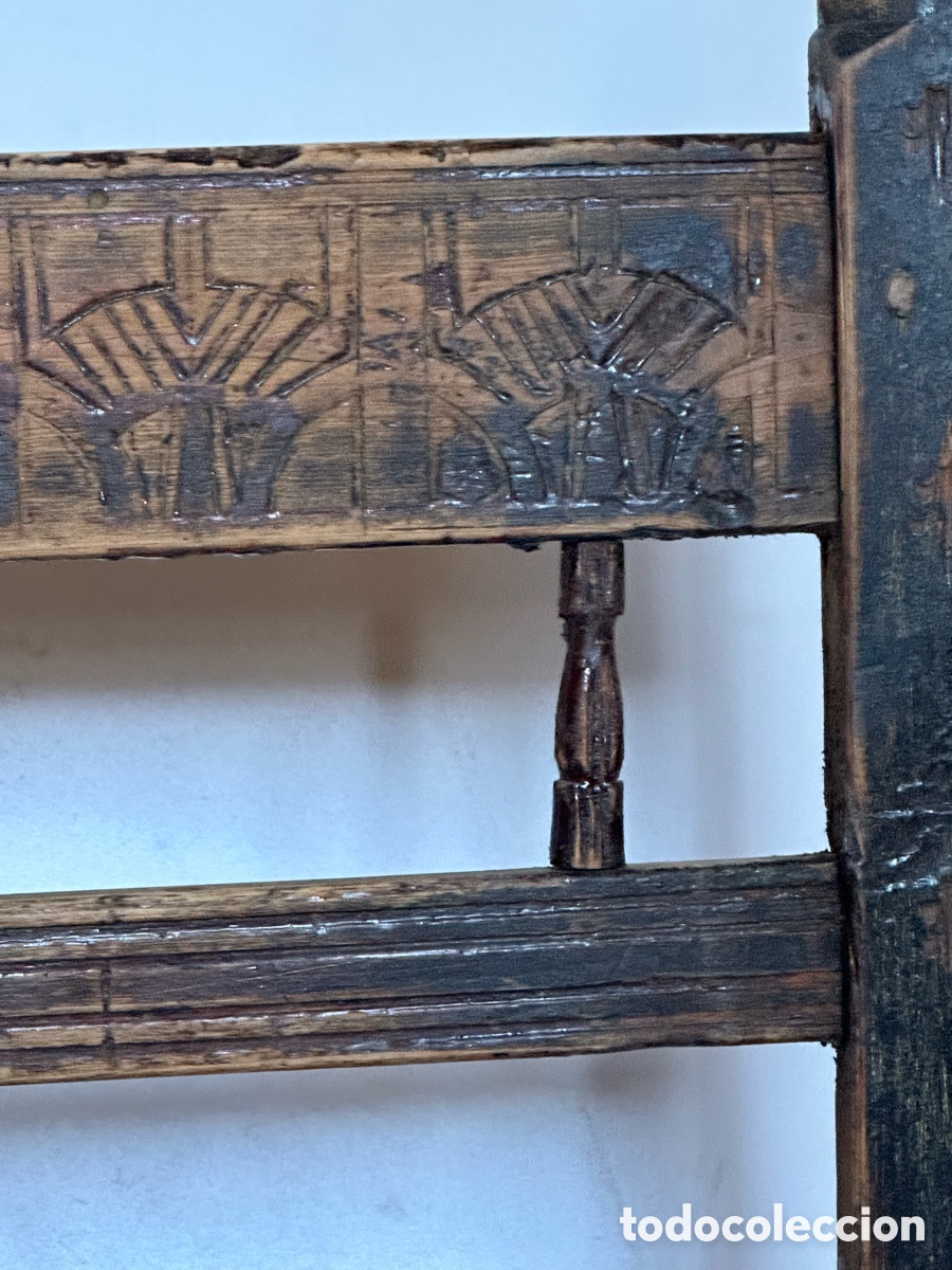 Antig&uuml;edades: Silla r&uacute;stica aragonesa - Foto 14