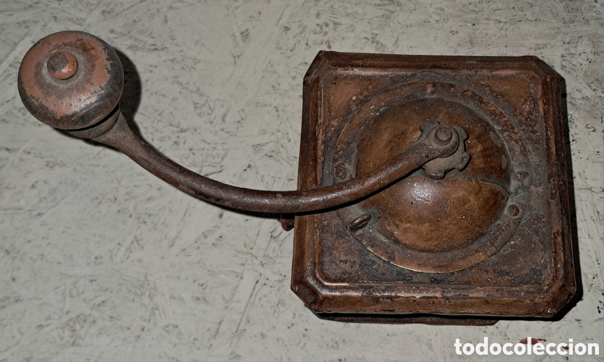 Antig&uuml;edades: MOLINILLO DE CAF&Eacute; MODELO ANTIGUO DE LA MARCA ELMA - Foto 5