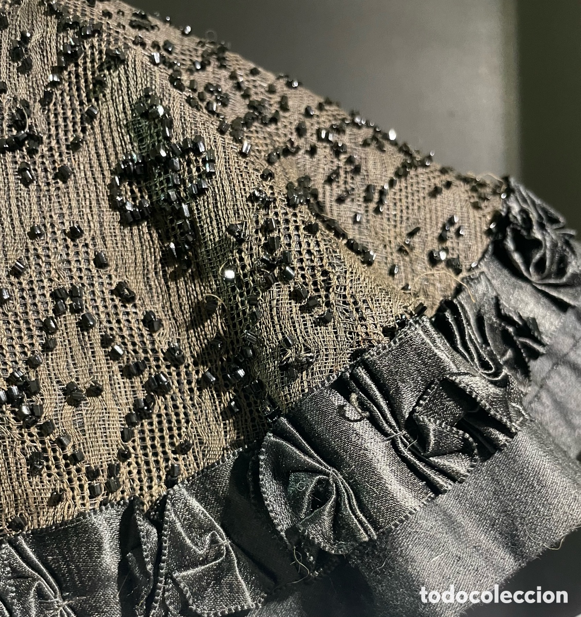 Antig&uuml;edades: Cuello con Azabache Siglo XIX - Foto 6
