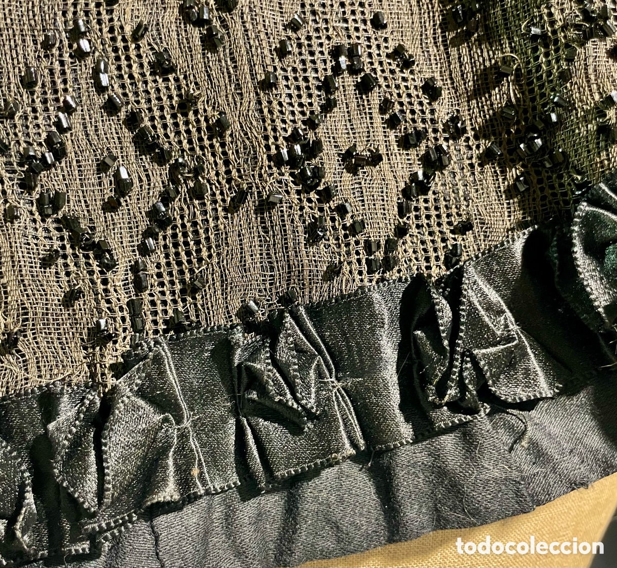 Antig&uuml;edades: Cuello con Azabache Siglo XIX - Foto 8