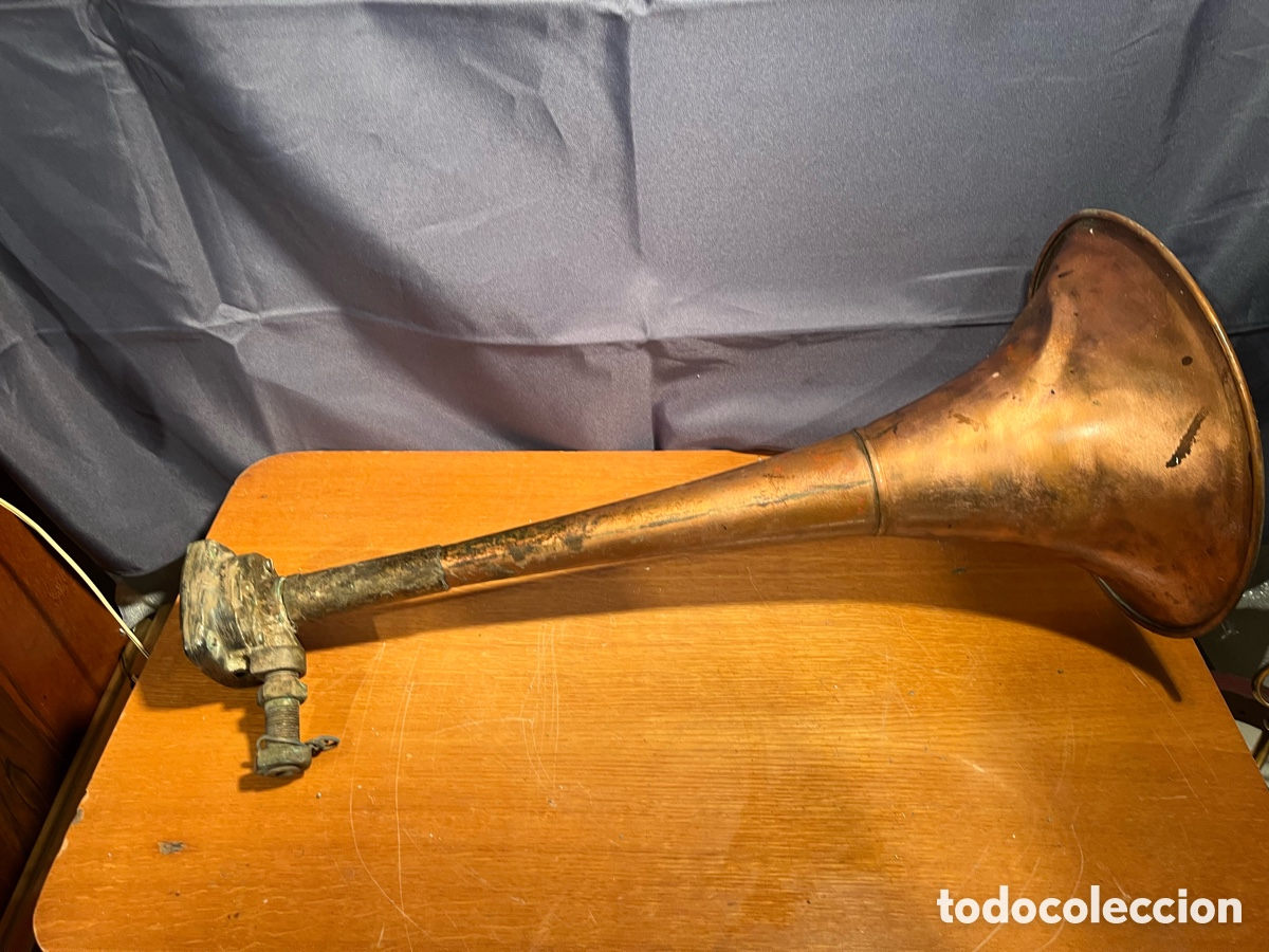 Antig&uuml;edades: BOCINA BARCO ANTIGUA - Foto 6