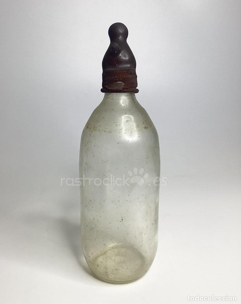 Antig&uuml;edades: Botella de biber&oacute;n antigua - Foto 2