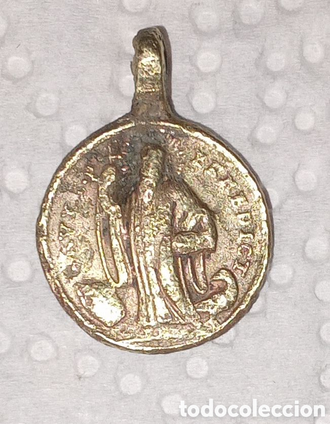 Antig&uuml;edades: MEDALLA RELIGIOSA ANTIGUA - Foto 2