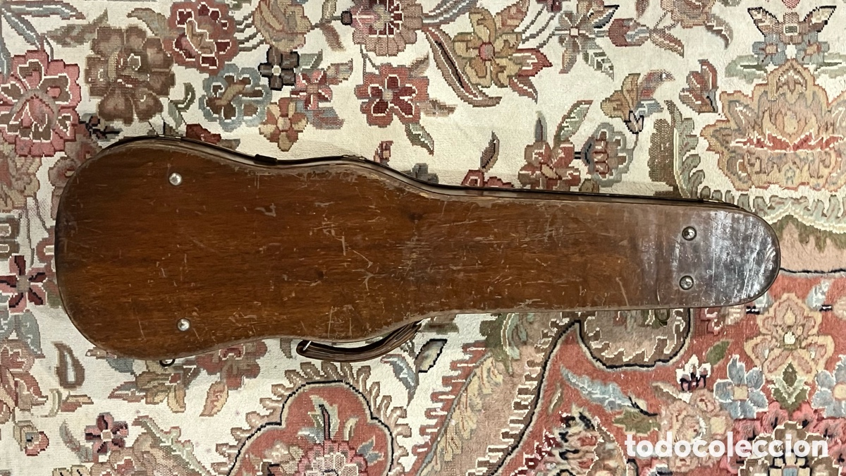Antig&uuml;edades: Estuche de viol&iacute;n antiguo madera - Foto 2