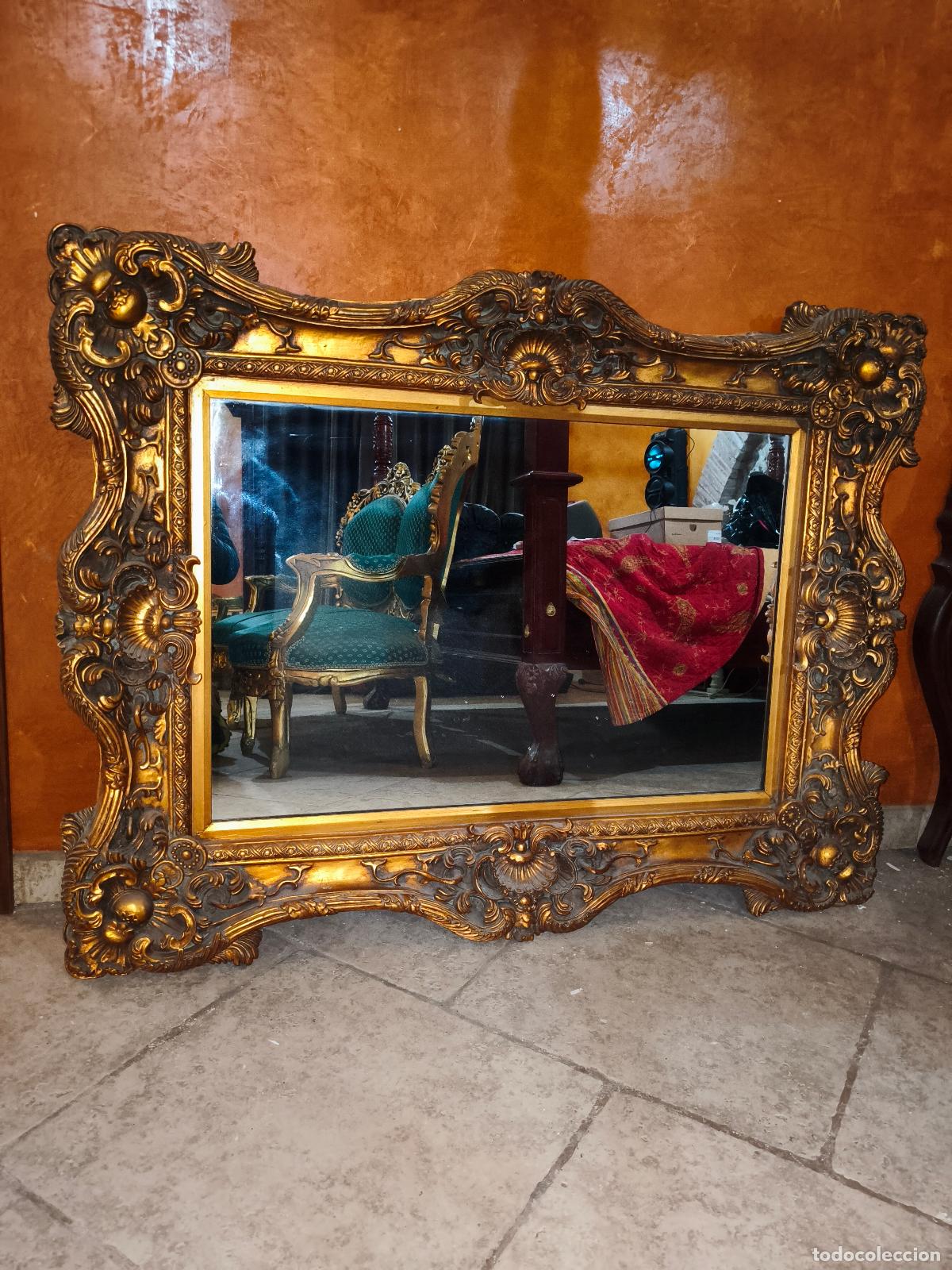 Antig&uuml;edades: Espejo estilo barroco - Foto 1