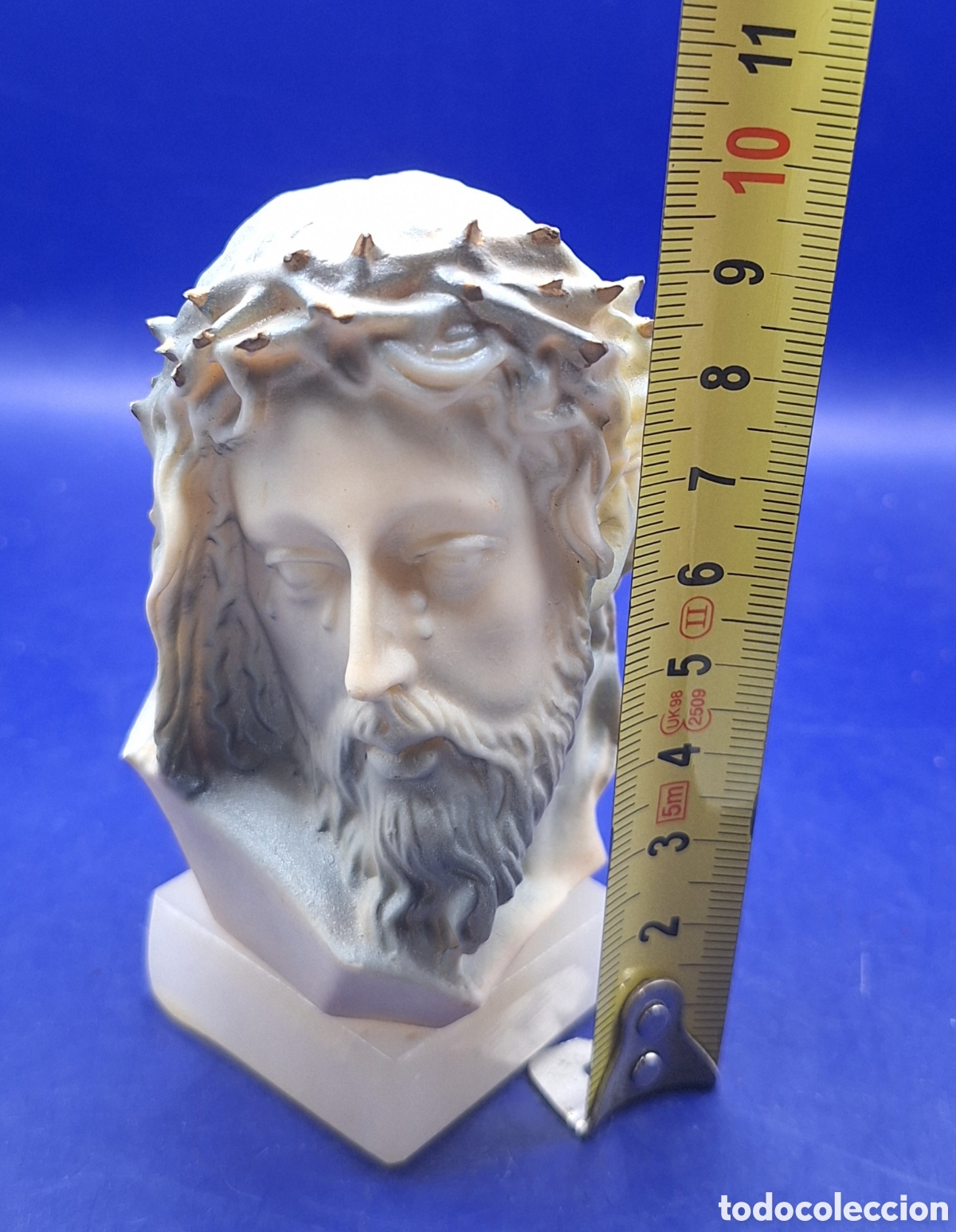 Antig&uuml;edades: Peque&ntilde;o Busto Cristo Llorando - Foto 20