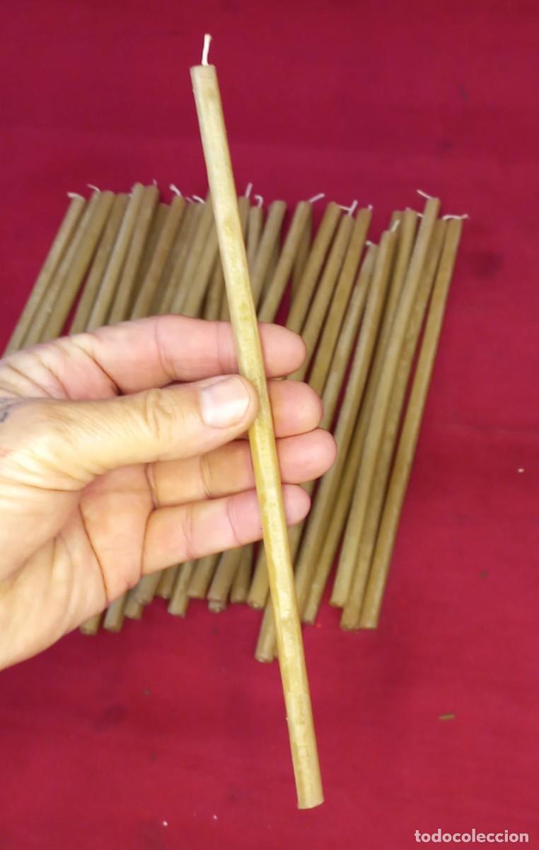 Antig&uuml;edades: VELAS DE CERA EGLESIASTICAS , IGLESIA - Foto 2