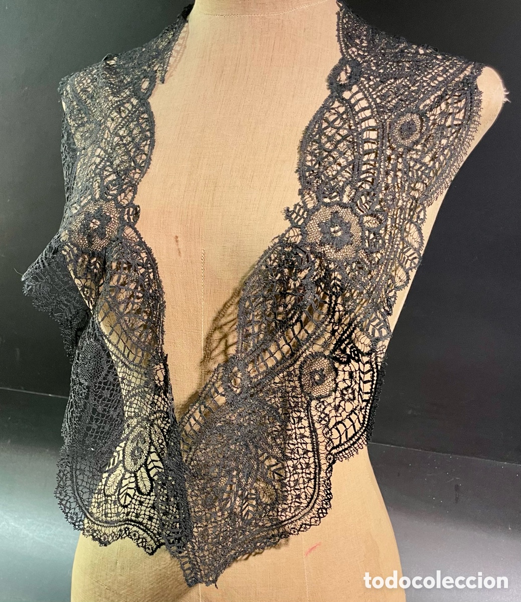 Antig&uuml;edades: Cuello Bolillo Siglo XIX - Foto 2