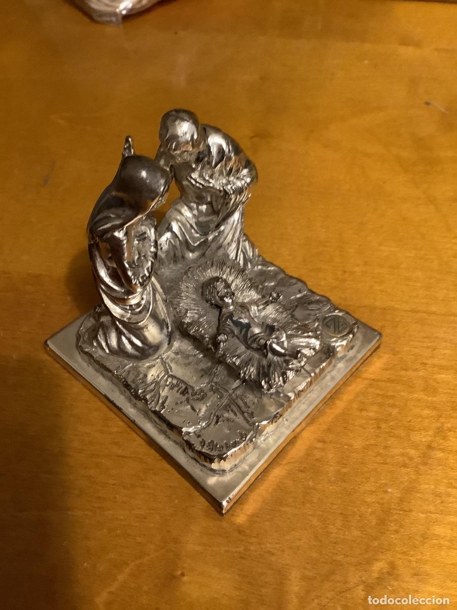 Antig&uuml;edades: Nacimiento.Ba&ntilde;o plata - Foto 3