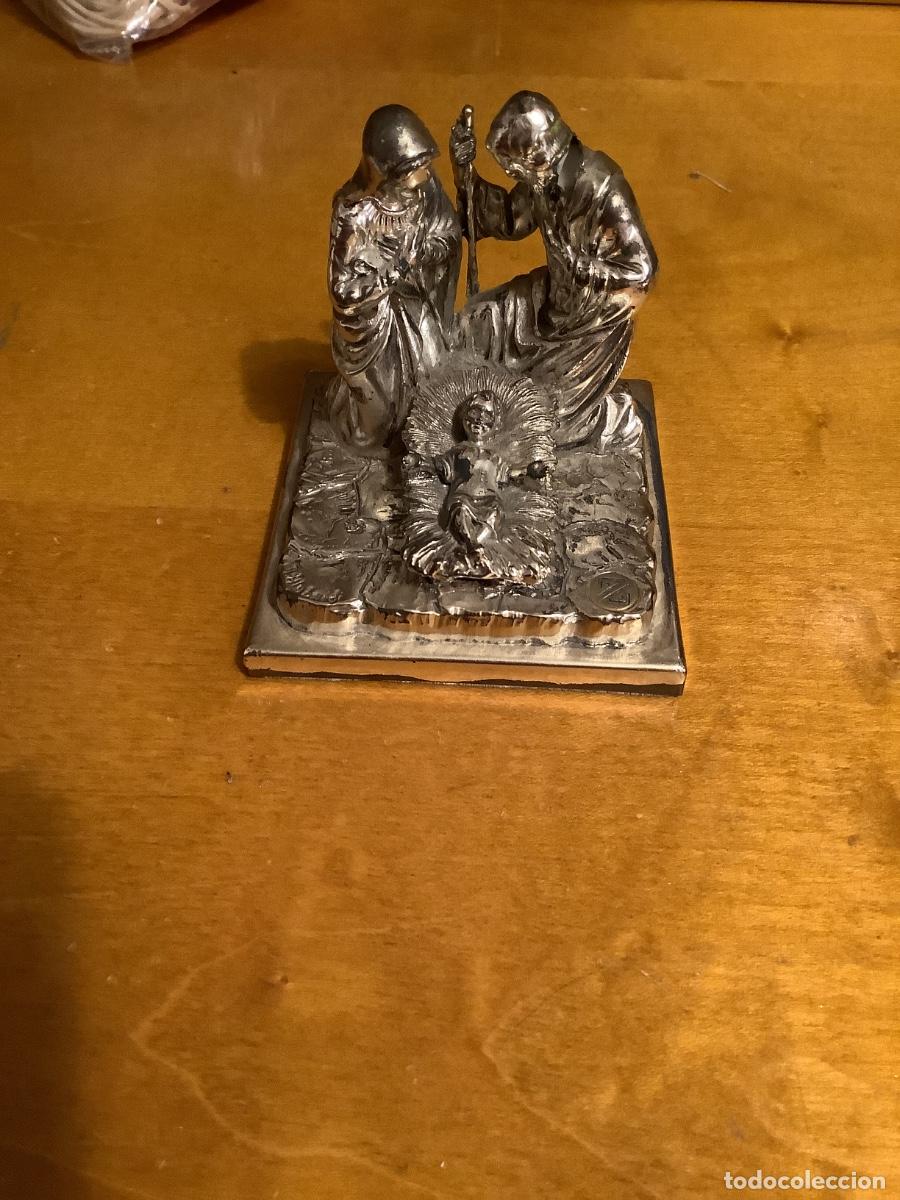 Antig&uuml;edades: Nacimiento.Ba&ntilde;o plata - Foto 6