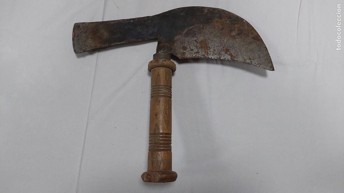 Antig&uuml;edades: Antiguo pinnato hoz de podar - Foto 1