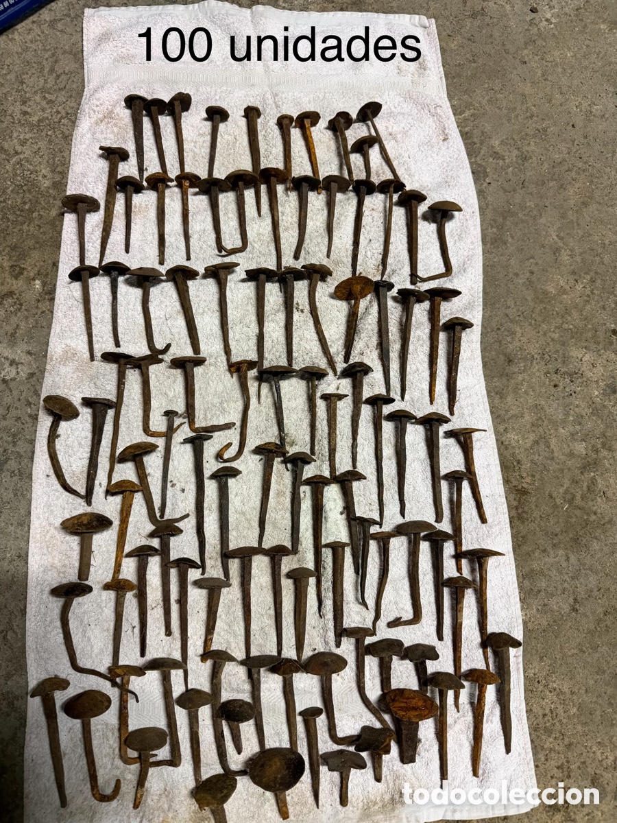 Antiques: 100 Clavos Antiguos Forja