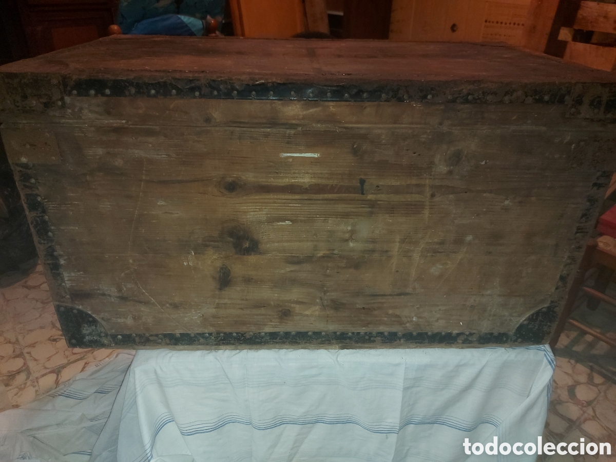 Antig&uuml;edades: Baul arcon de viaje. Stener trunk - Foto 6