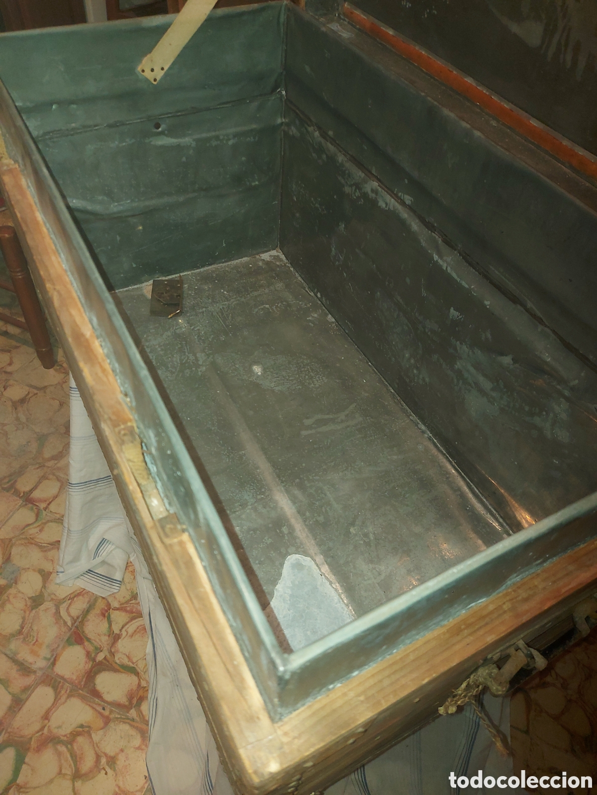 Antig&uuml;edades: Baul arcon de viaje. Stener trunk - Foto 1
