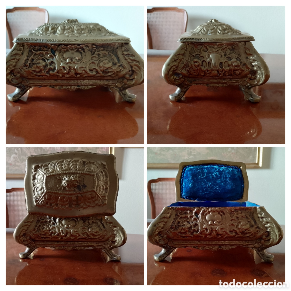 Antig&uuml;edades: Joyero de bronce renacentista - Foto 1