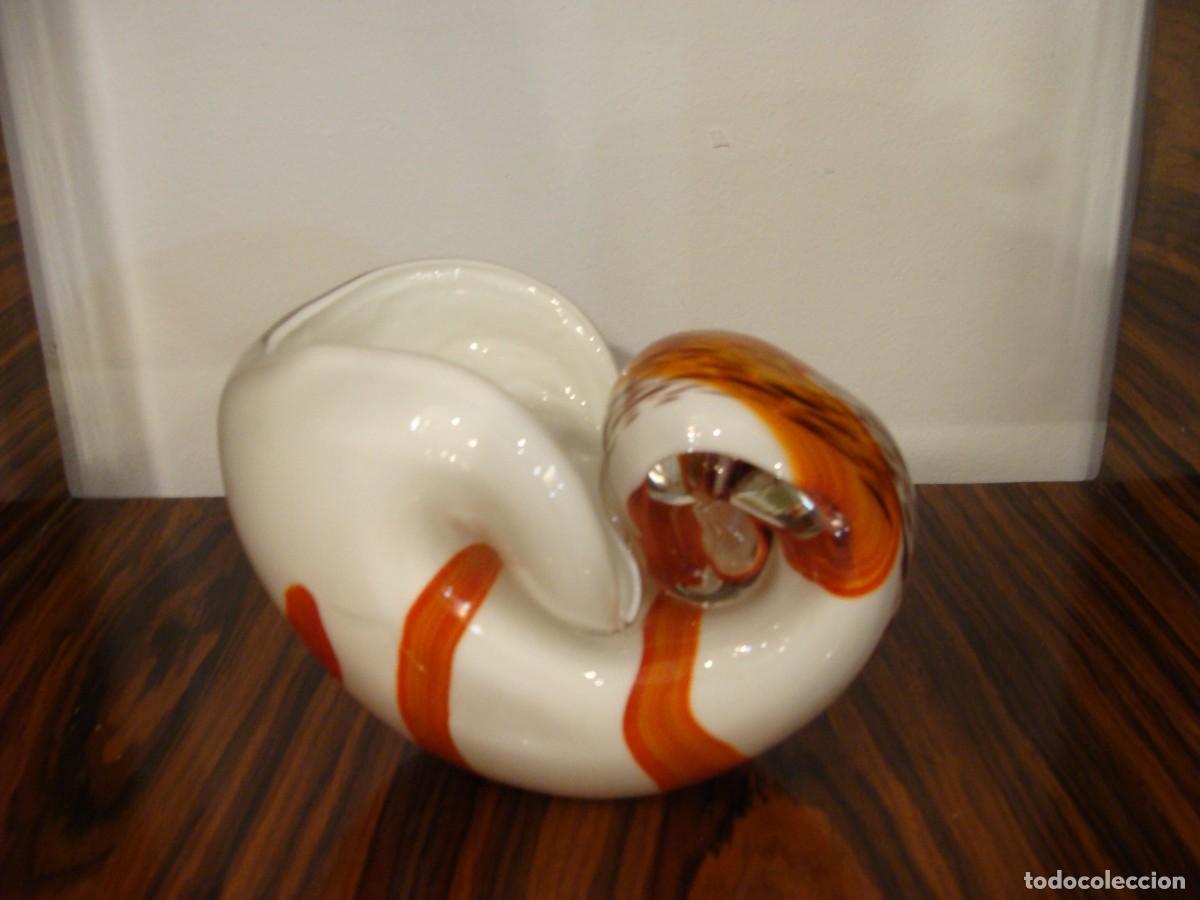 Antig&uuml;edades: Nautilus en cristal de Murano - Foto 3