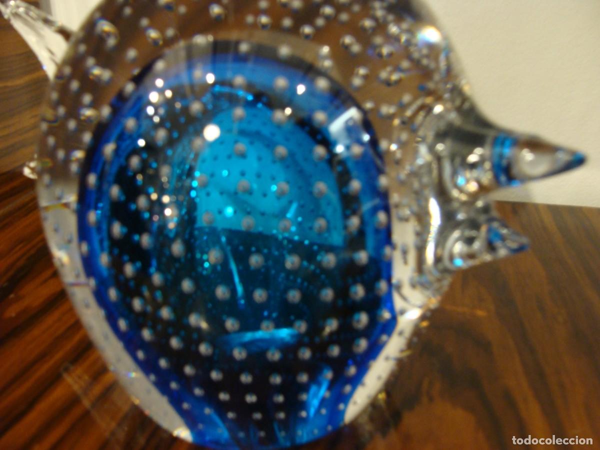 Antig&uuml;edades: Pez en cristal de Murano - Foto 3