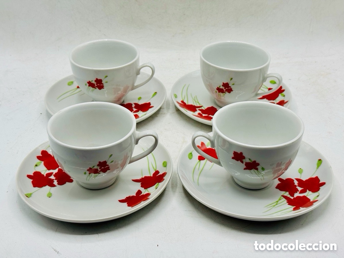 Antig&uuml;edades: Juego de caf&eacute; 4 servicios - Foto 2