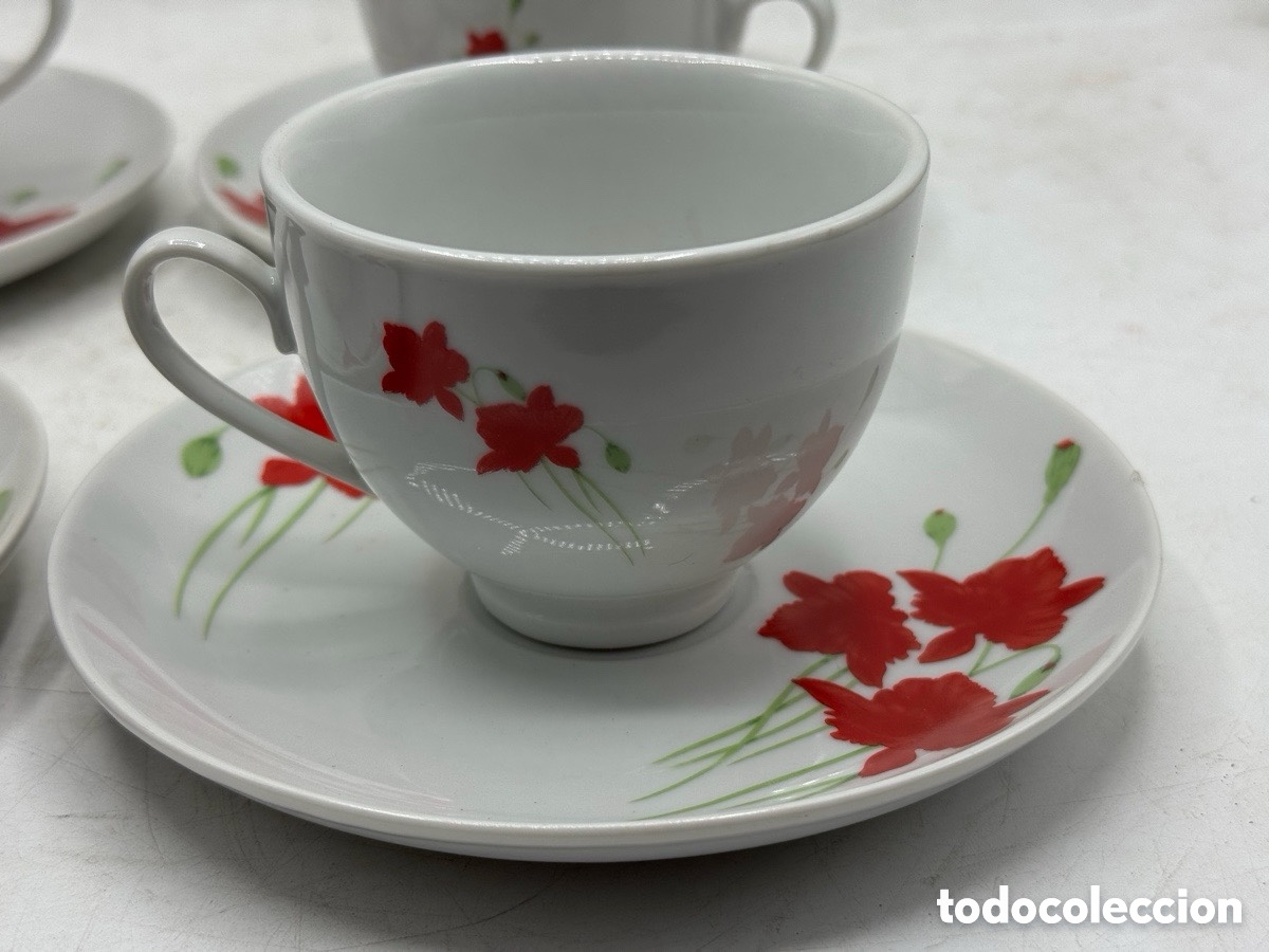Antig&uuml;edades: Juego de caf&eacute; 4 servicios - Foto 3