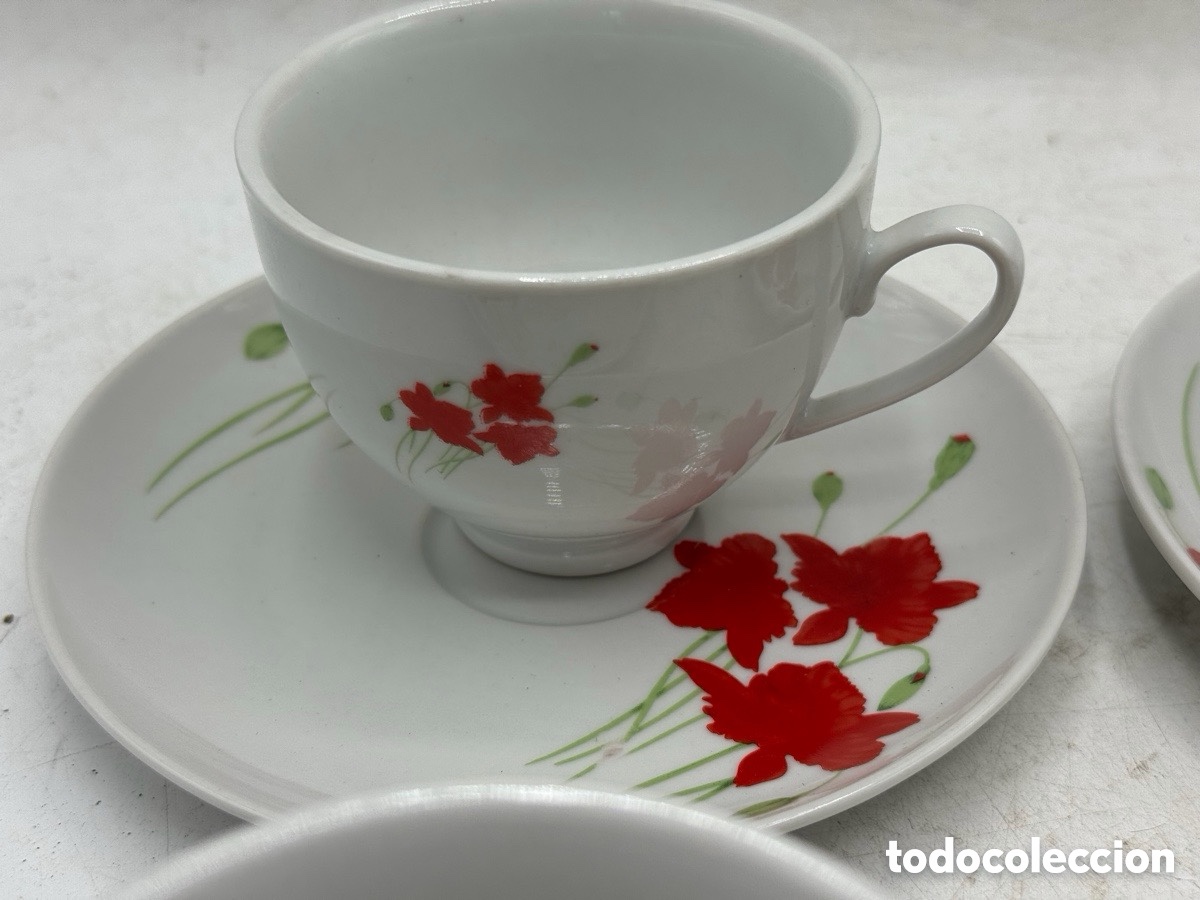 Antig&uuml;edades: Juego de caf&eacute; 4 servicios - Foto 5