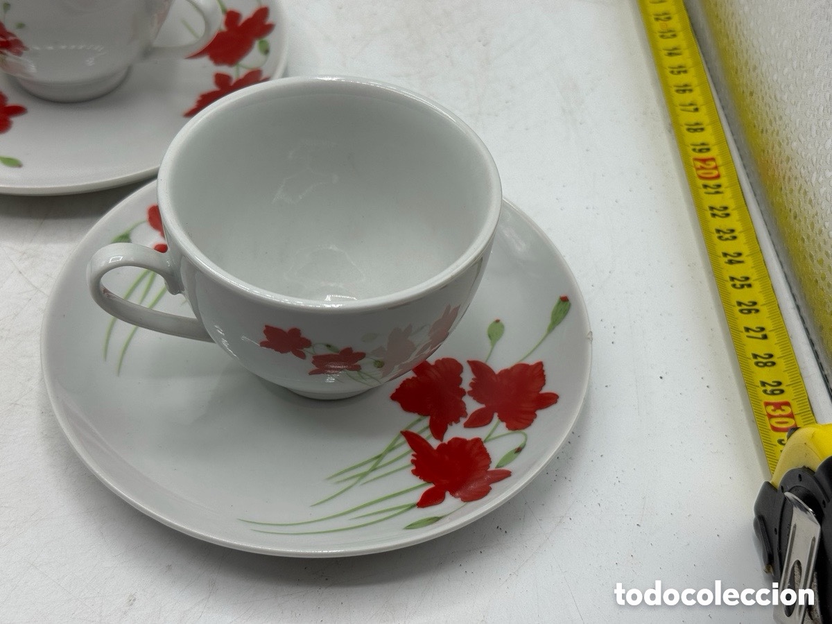 Antig&uuml;edades: Juego de caf&eacute; 4 servicios - Foto 7