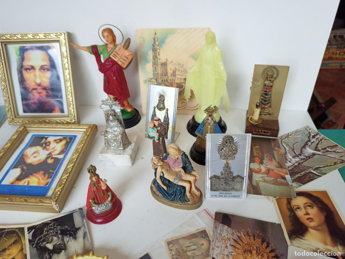 Antig&uuml;edades: Lote de art&iacute;culos religiosos - Foto 2
