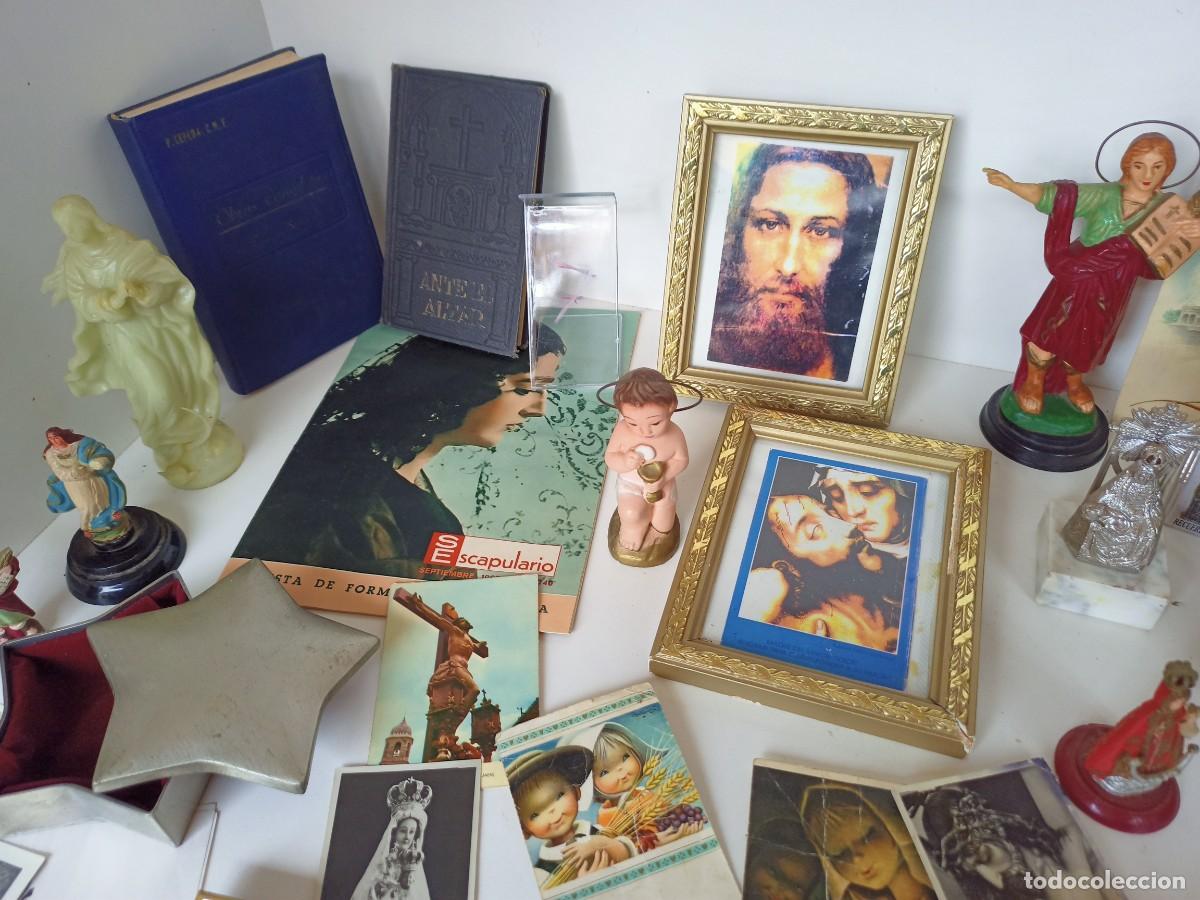 Antig&uuml;edades: Lote de art&iacute;culos religiosos - Foto 3