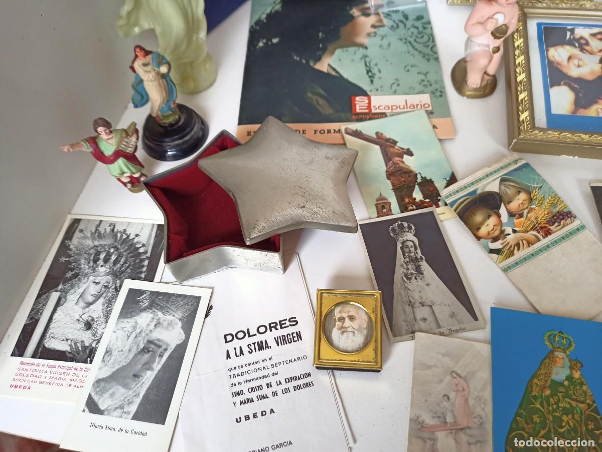 Antig&uuml;edades: Lote de art&iacute;culos religiosos - Foto 4