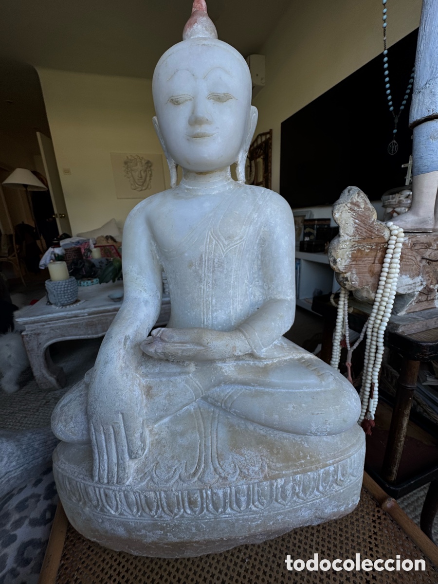 Antig&uuml;edades: Buda birmano siglo xvll - Foto 1