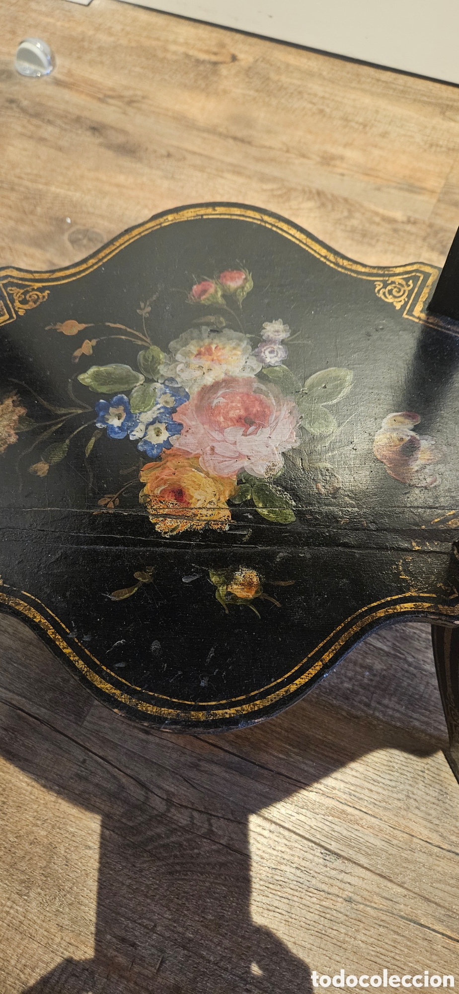 Antig&uuml;edades: Mesa costurero antuguo - Foto 3