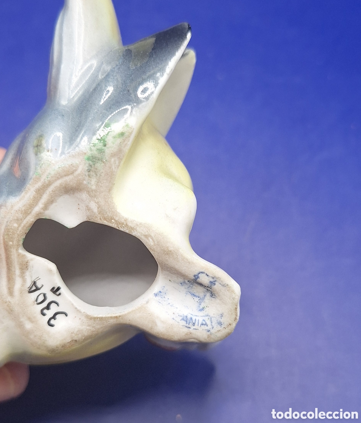 Antig&uuml;edades: Pajaro de Porcelana marca Hispania - Foto 13