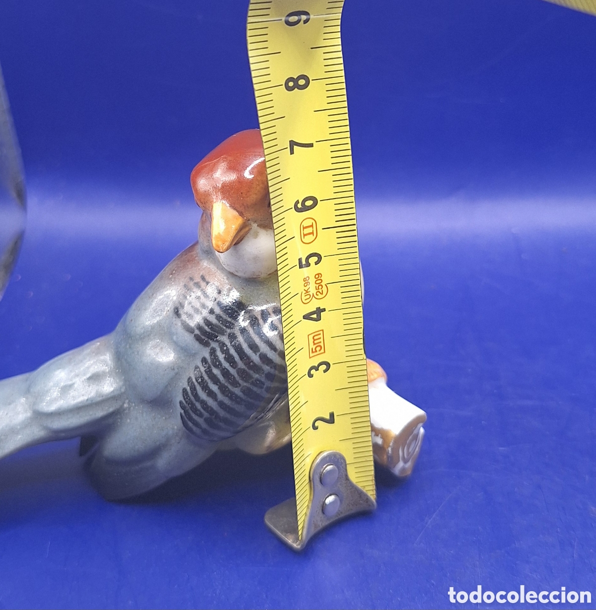 Antig&uuml;edades: Pajaro de Porcelana marca Hispania - Foto 19