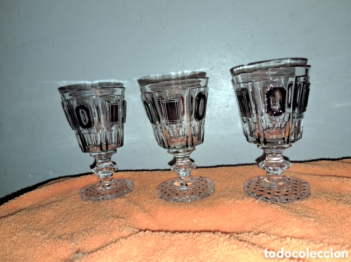 Antig&uuml;edades: 3 COPAS ART DECO ANTIGUAS - Foto 1
