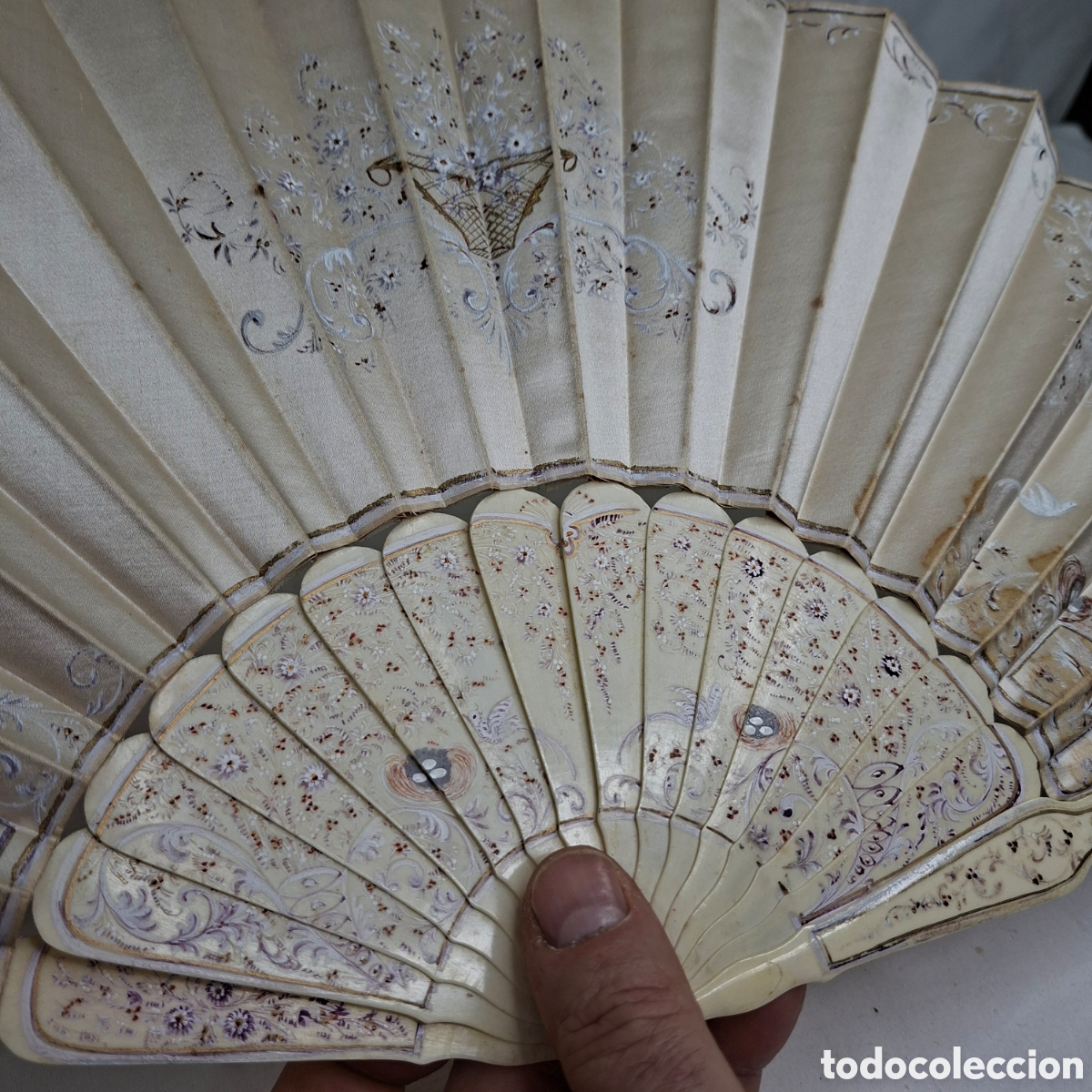 Antig&uuml;edades: Abanico del Siglo XIX para restaurar - Foto 14
