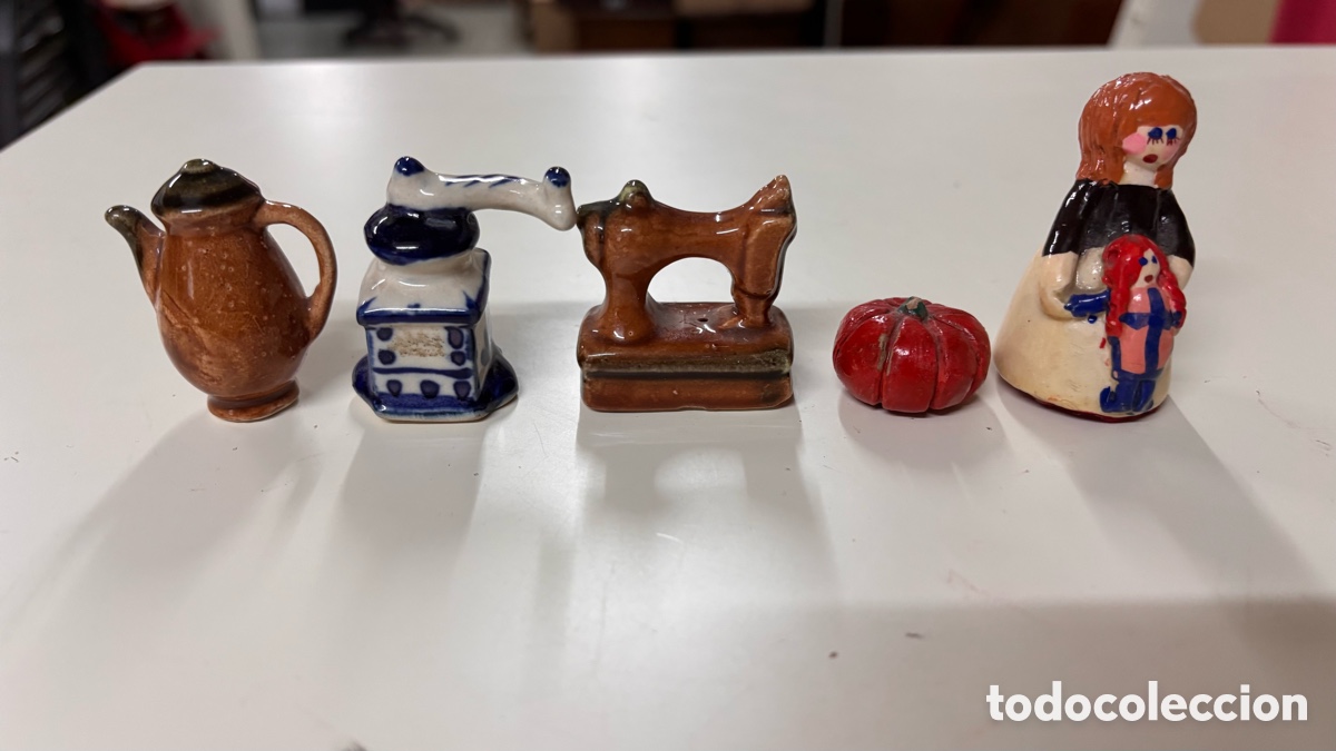 Antig&uuml;edades: Miniaturas cer&aacute;mica varias - Foto 2