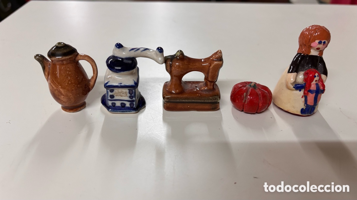 Antig&uuml;edades: Miniaturas cer&aacute;mica varias - Foto 1