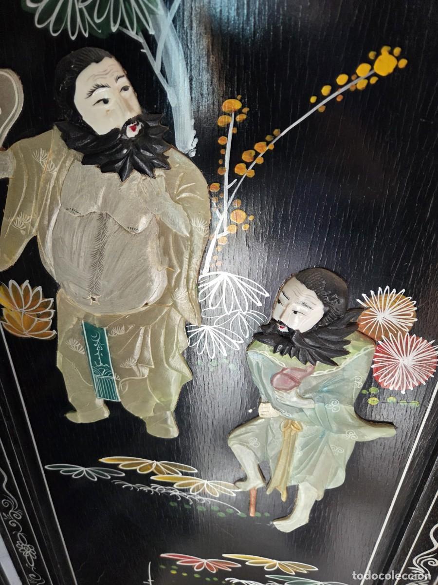 Antig&uuml;edades: Biombo de Estilo Chinesco - Foto 8