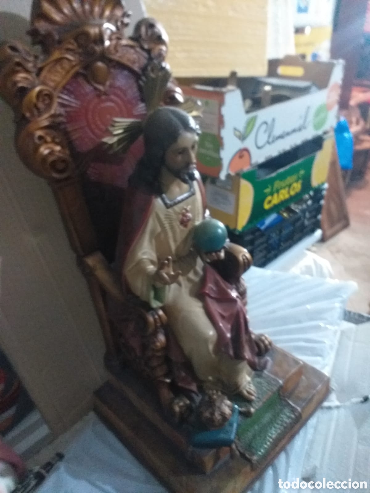 Antig&uuml;edades: CRISTO DE OLOT SIN PEANA - Foto 5
