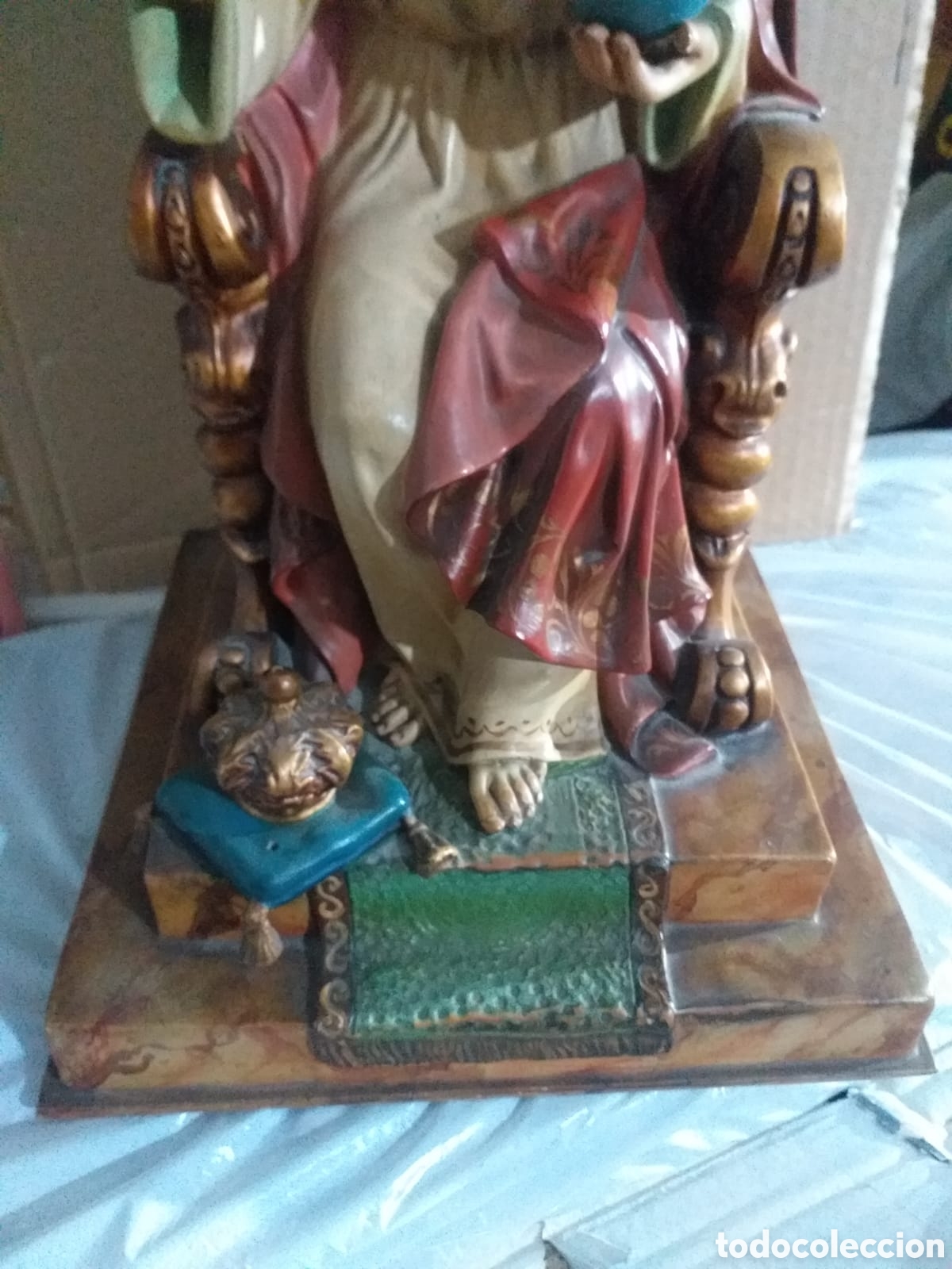 Antig&uuml;edades: CRISTO DE OLOT SIN PEANA - Foto 8